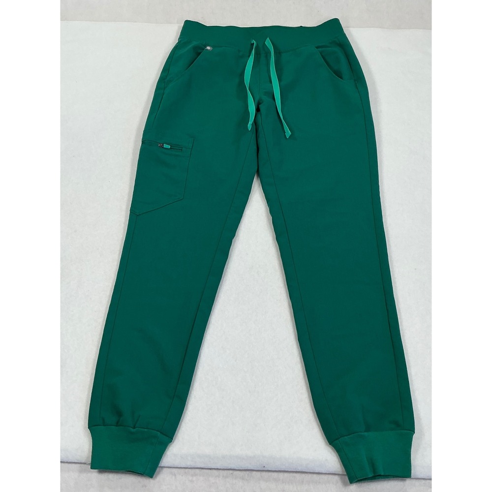 FIGS Zamora Jogger Scrub Pants Green Technical Collection XS W23SW2016